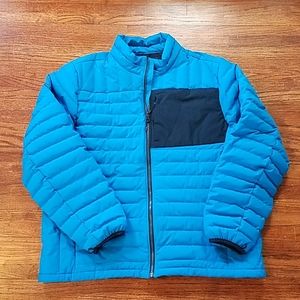 Land's End Men's Blue Down Jacket, Size XL